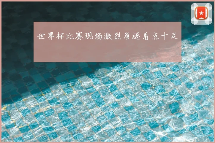 世界杯比赛现场激烈角逐看点十足